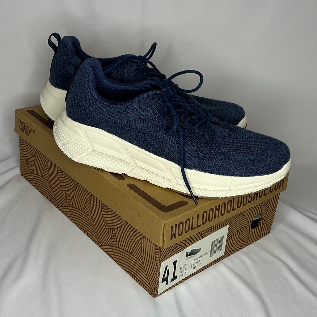 Woolloomooloo Unisex Athletic Sneakers - Lightweight Comfort Merino Wool New